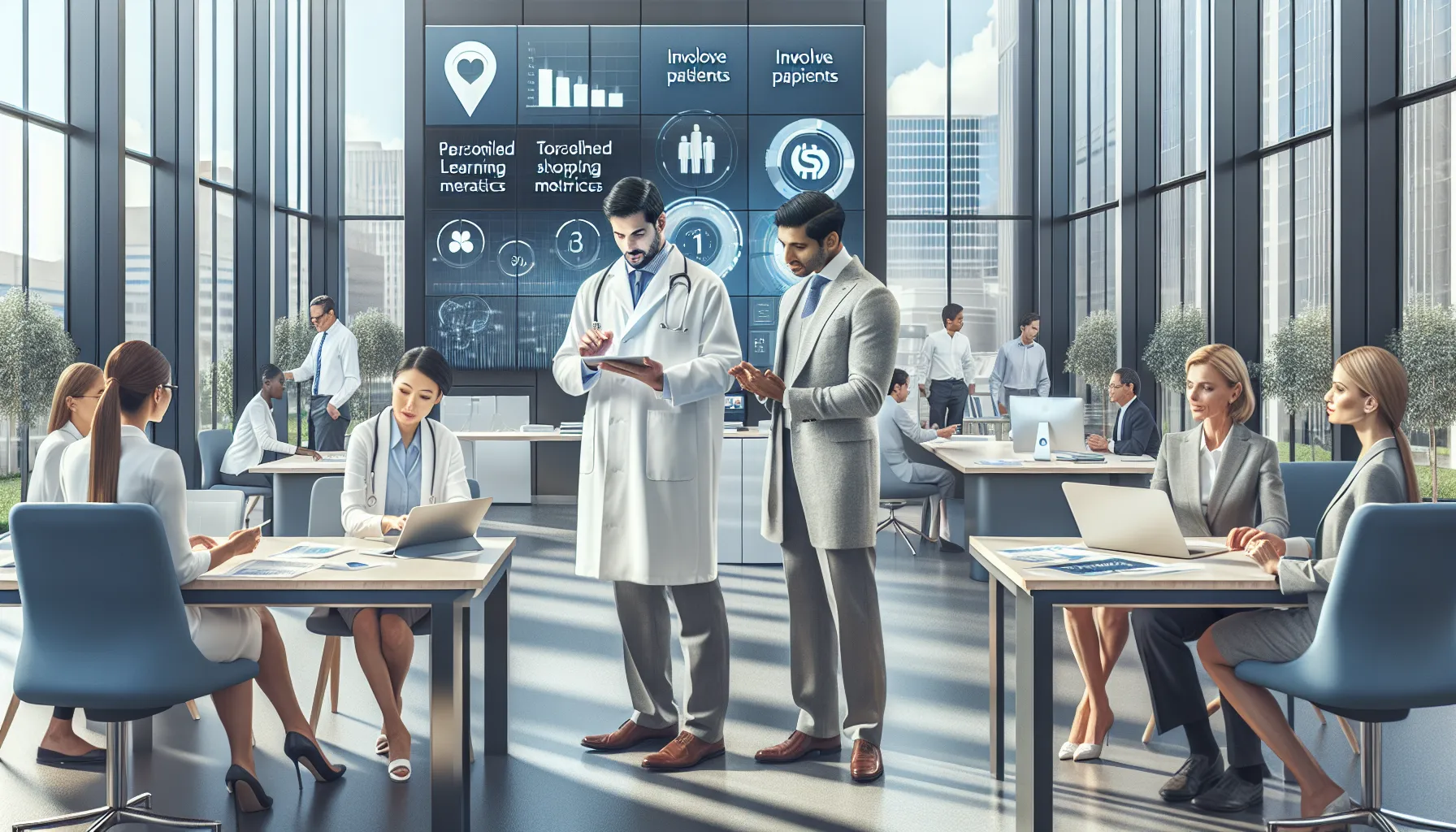 professionals discussing apsdorz applications in a modern office.