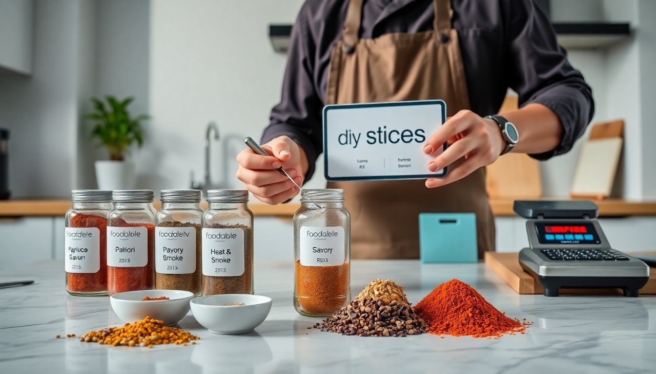 foodabletv.com diy spices