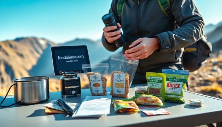 foodabletv.com backpacking food hacks