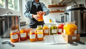 food able to be canned for later consumption