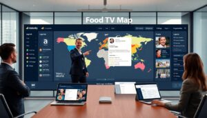 food tv map